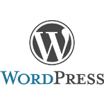 Logo de WordPress. 